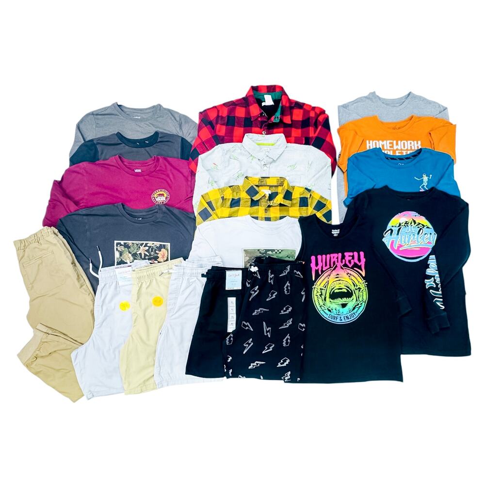 Boy's Trendy 12/14 Clothing Bundle| 20 Items